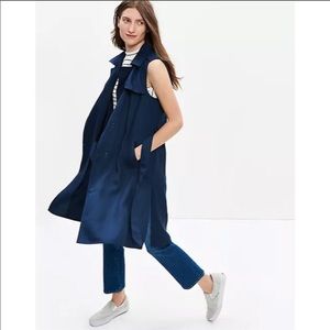 Madewell Sleeveless Trench Coat